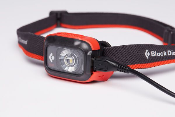 Фонарь налобный Black Diamond Sprint 225 Headlamp Черный-Оранжевый BD 620653.8001 фото