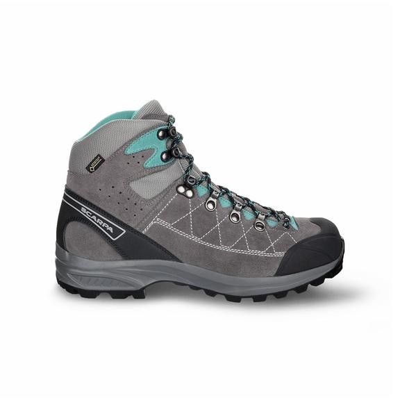 Ботинки Scarpa Kailash Trek GTX WMN 37 Серый-Голубой 8025228914849 фото