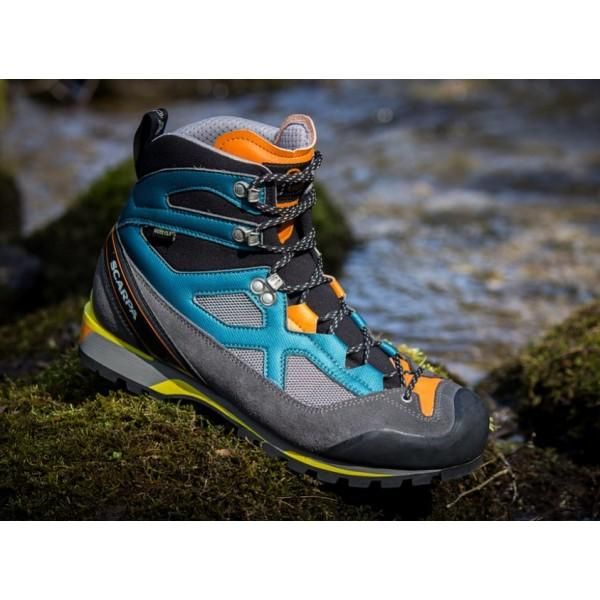 Ботинки Scarpa Rebel Lite GTX 41,5 Серый-Голубой 8025228562941 фото