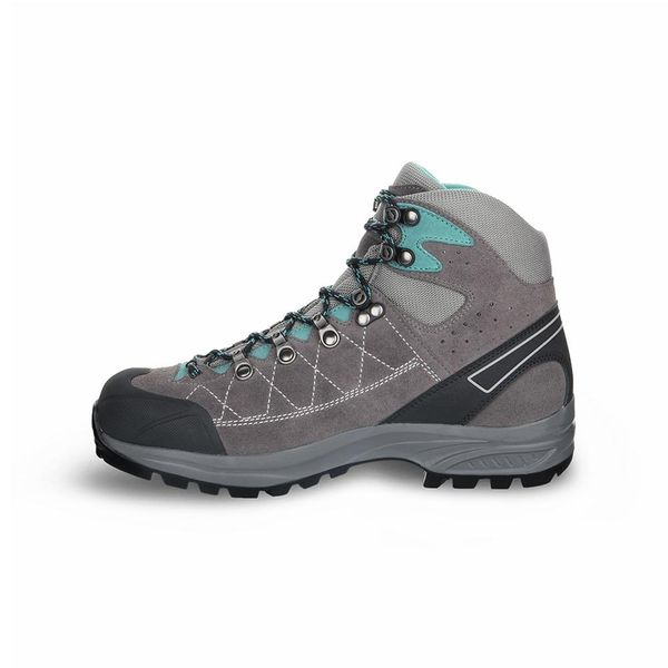 Ботинки Scarpa Kailash Trek GTX WMN 39,5 Серый-Голубой 8025228914894 фото