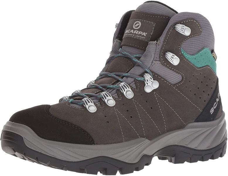 Ботинки Scarpa Mistral GTX WMN 37,5 Серый-Голубой 8025228937992 фото